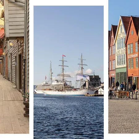 5br Right Behind Unesco Bryggen And Floien Apartment